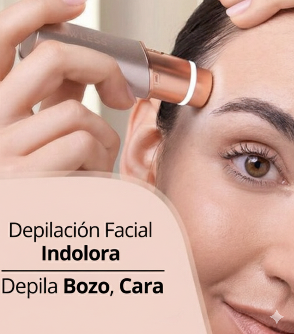 3x1 Depiladora facial+masajeador facial y reductor de papada