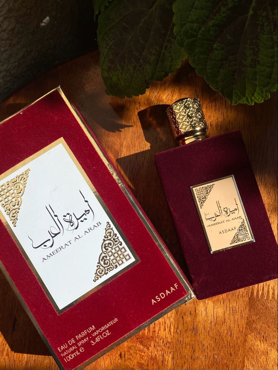 PERFUME ASDAAF AMEERAT AL ARAB RED EDP 100ML FEM