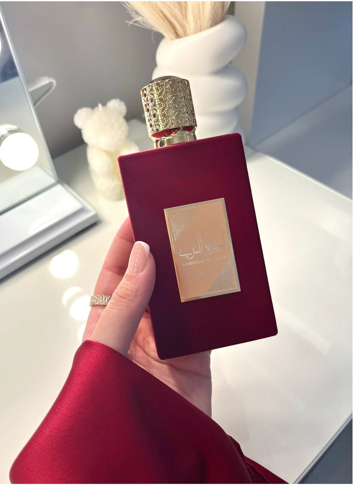 PERFUME ASDAAF AMEERAT AL ARAB RED EDP 100ML FEM
