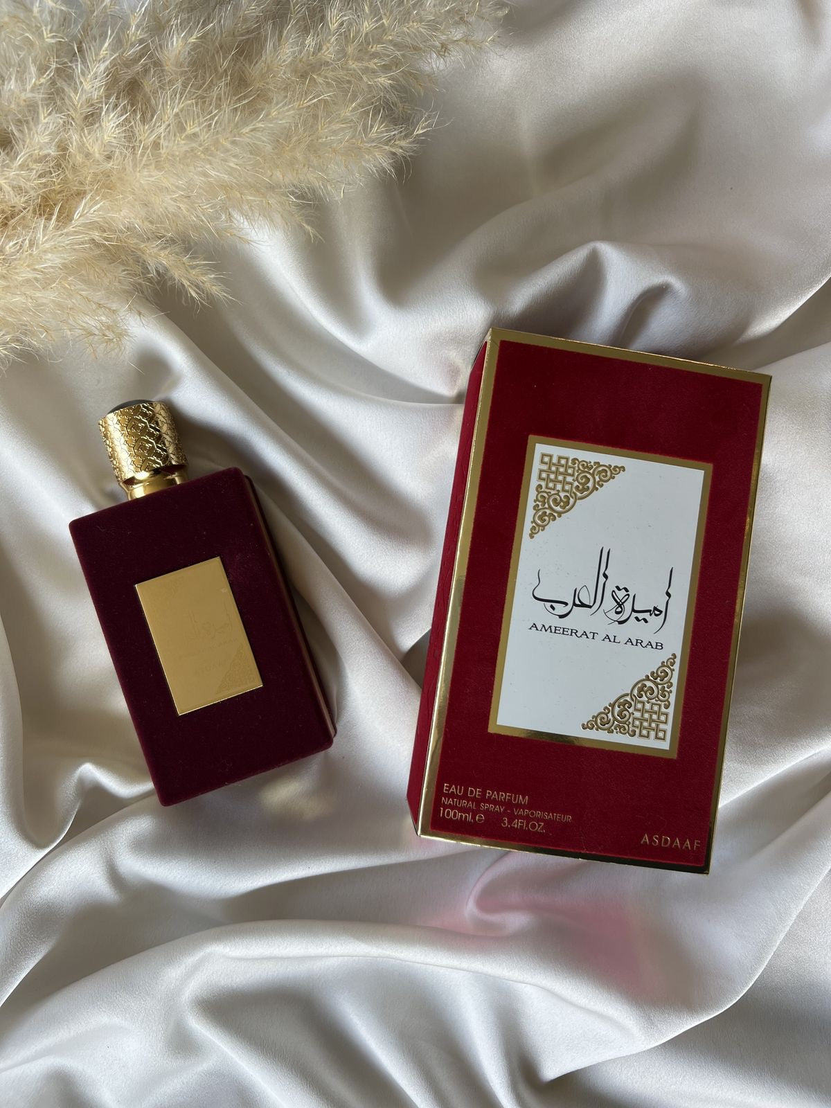 PERFUME ASDAAF AMEERAT AL ARAB RED EDP 100ML FEM