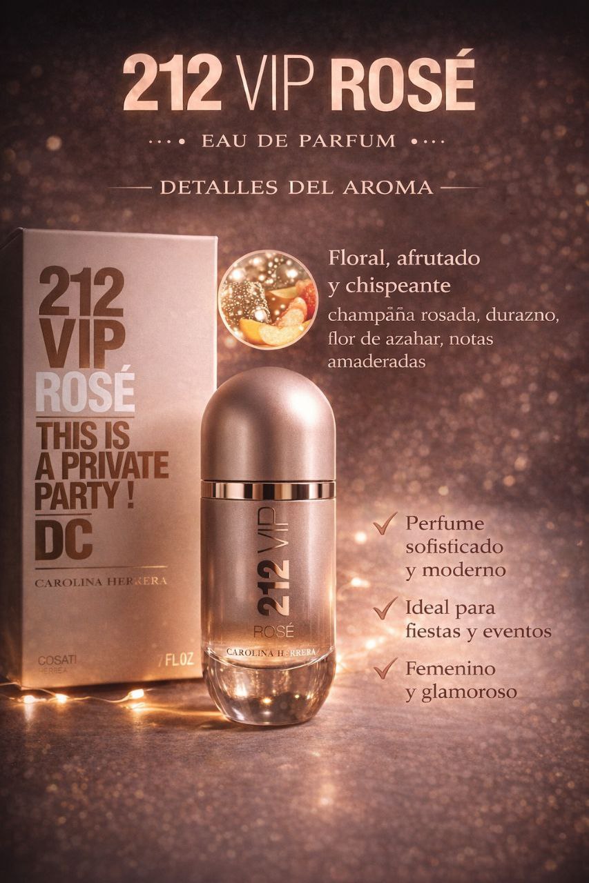 3X1 MAS VENDIDO:importados lancome paris,212 vip rose,good girl