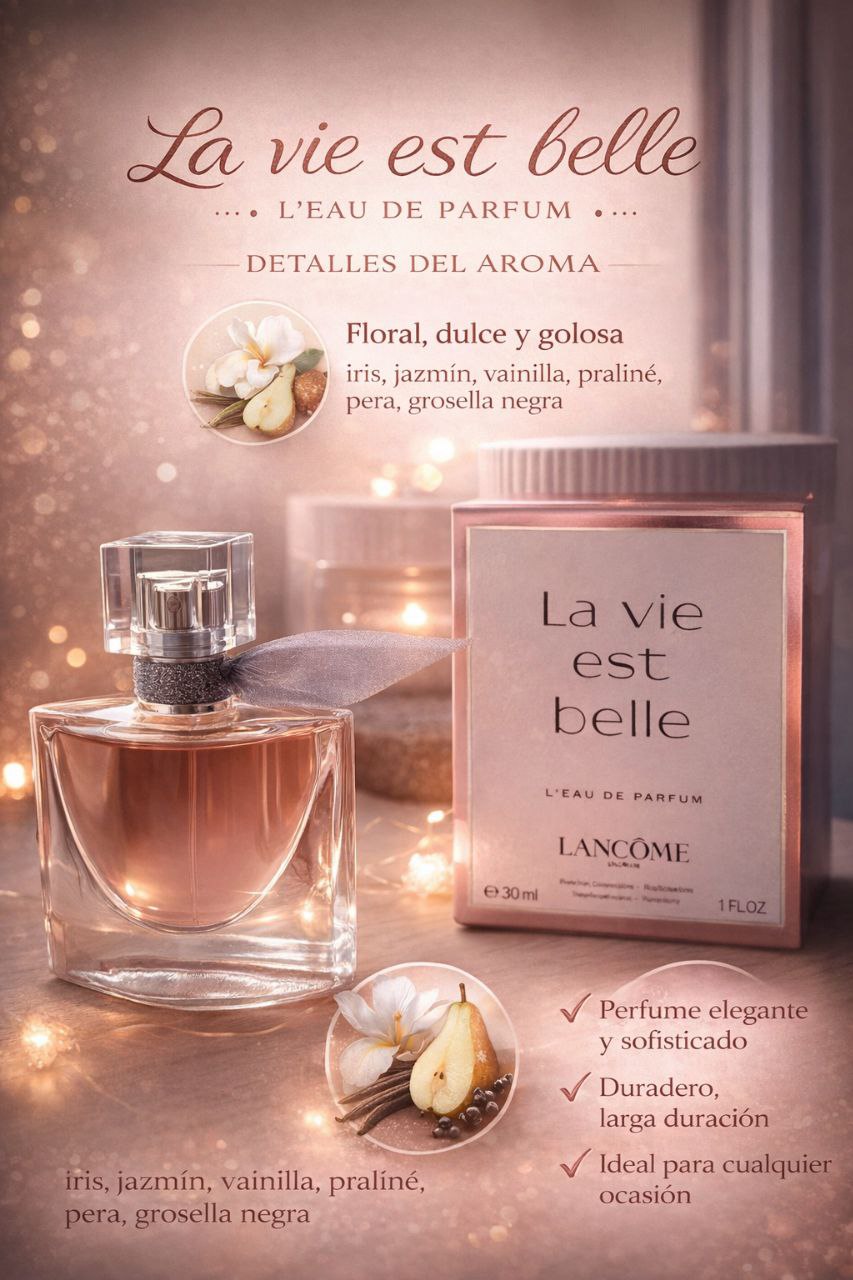 3X1 MAS VENDIDO:importados lancome paris,212 vip rose,good girl